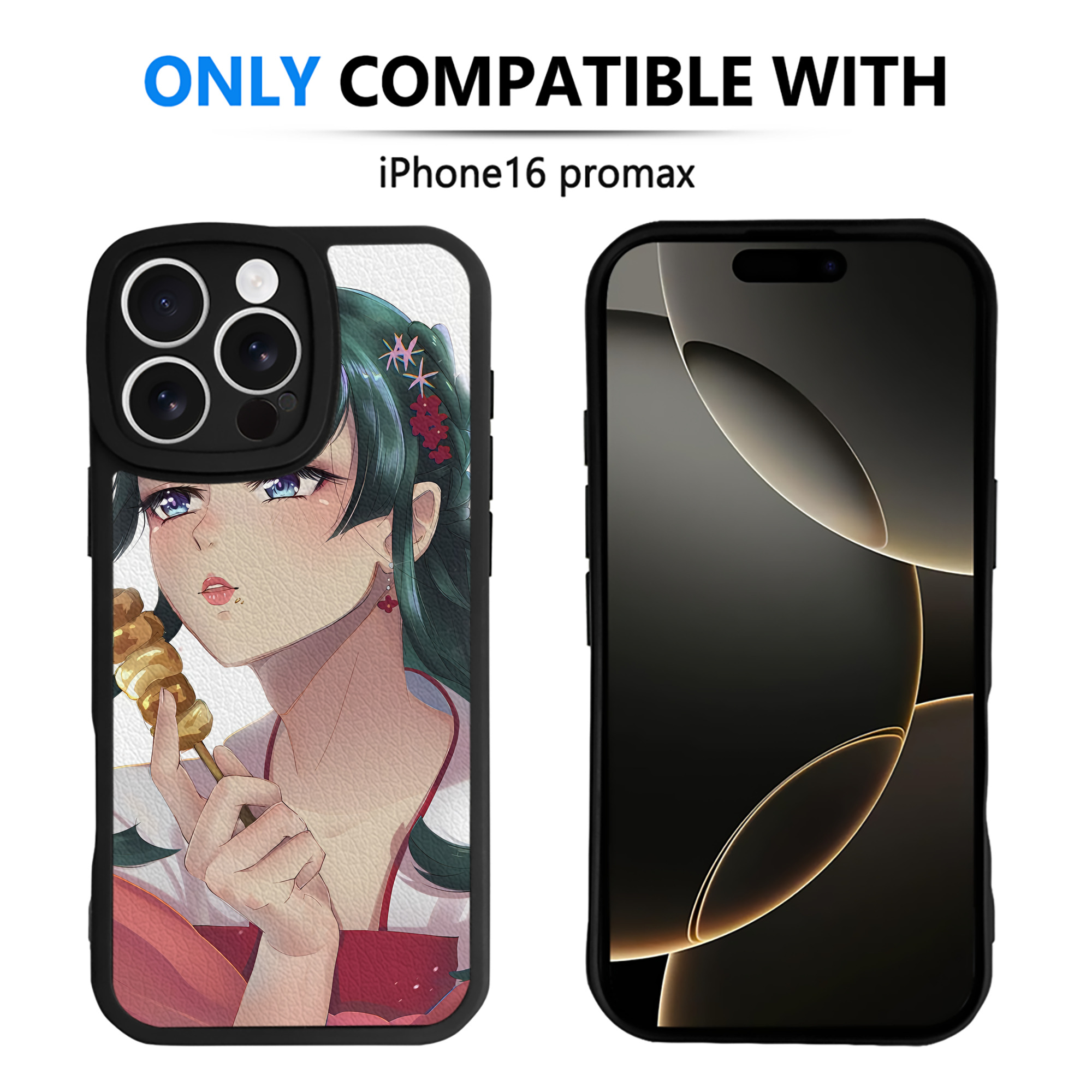 （画像用） 薬屋のひとりごと The Apothecary Diaries 【iPhone 16シリーズ対応】シリコンスマホケース（レザー調） 材質：シリコン